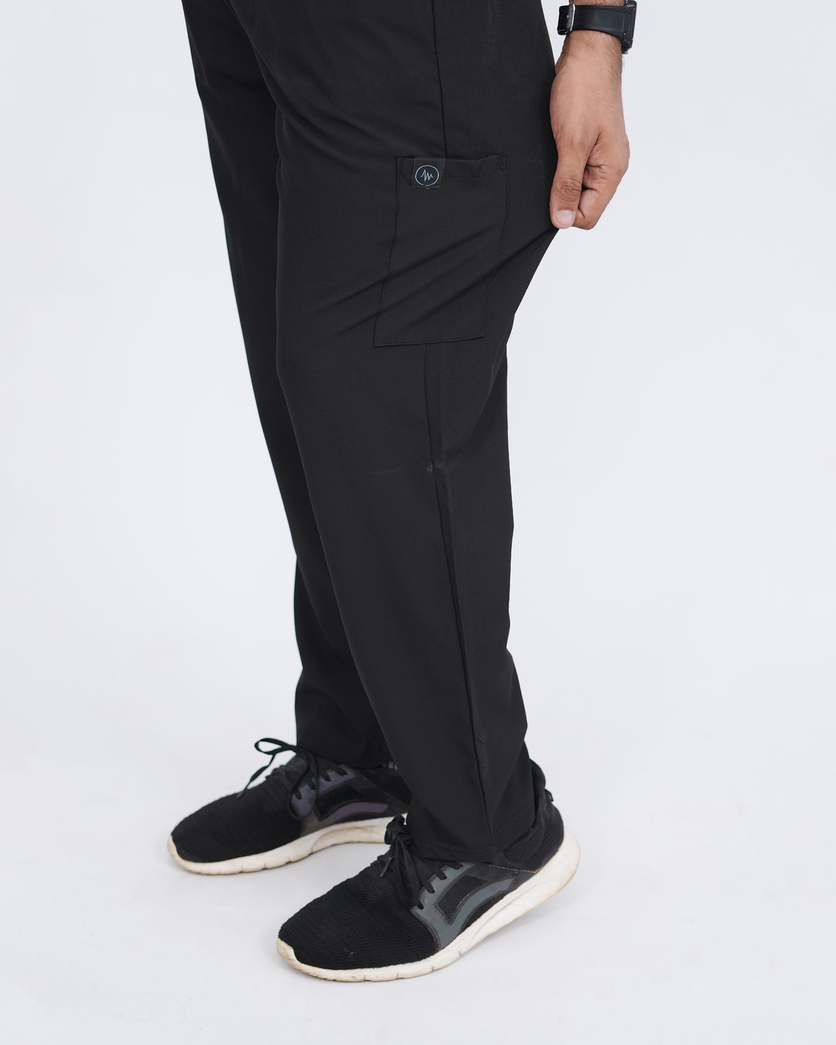 Onyx Black Men's Prestige™ Scrubs Set