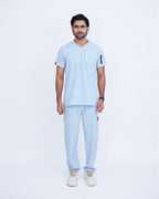 Ceil Blue Men's Prestige™ Scrubs Set