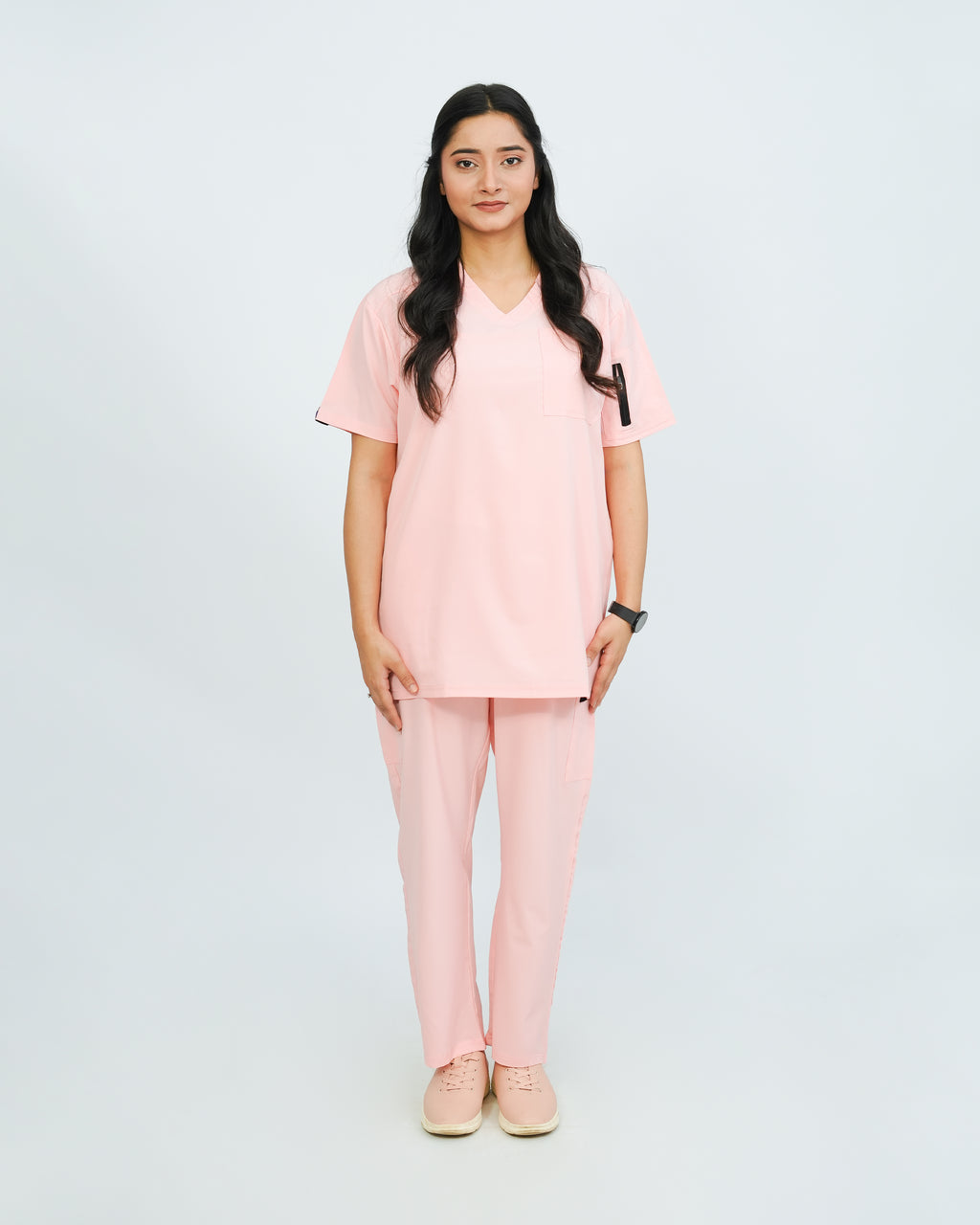 Pastel Pink Women's Prestige™ Scrubs Set