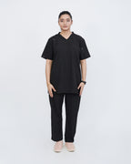 Onyx Black Women's Prestige™ Scrubs Set