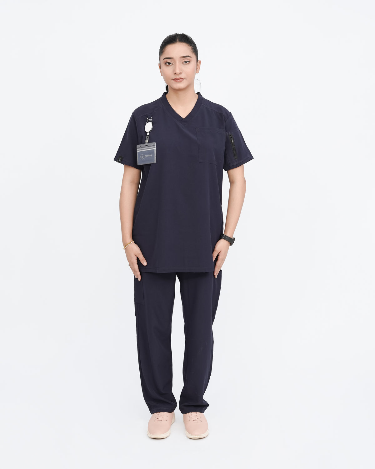 Midnight Navy Women's Prestige™ Scrubs Set