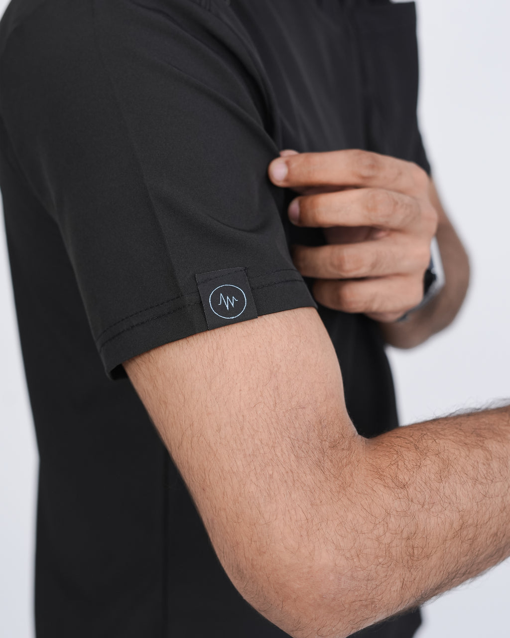 Onyx Black Men's Prestige™ Scrubs Set