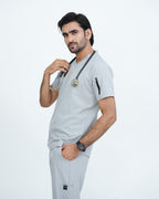 Slate Gray Men's Prestige™ Scrubs Set
