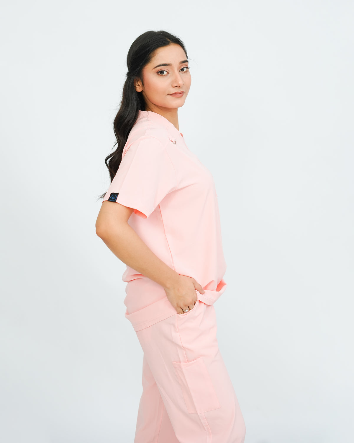 Pastel Pink Women's Prestige™ Scrubs Set