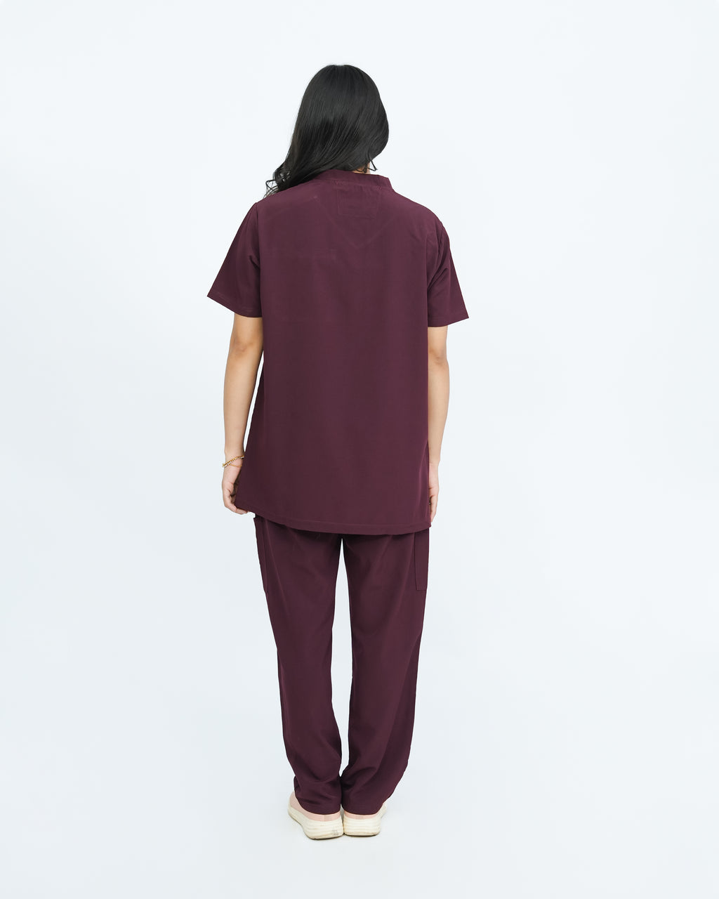 Deep Maroon Women's Prestige™ Scrubs Set