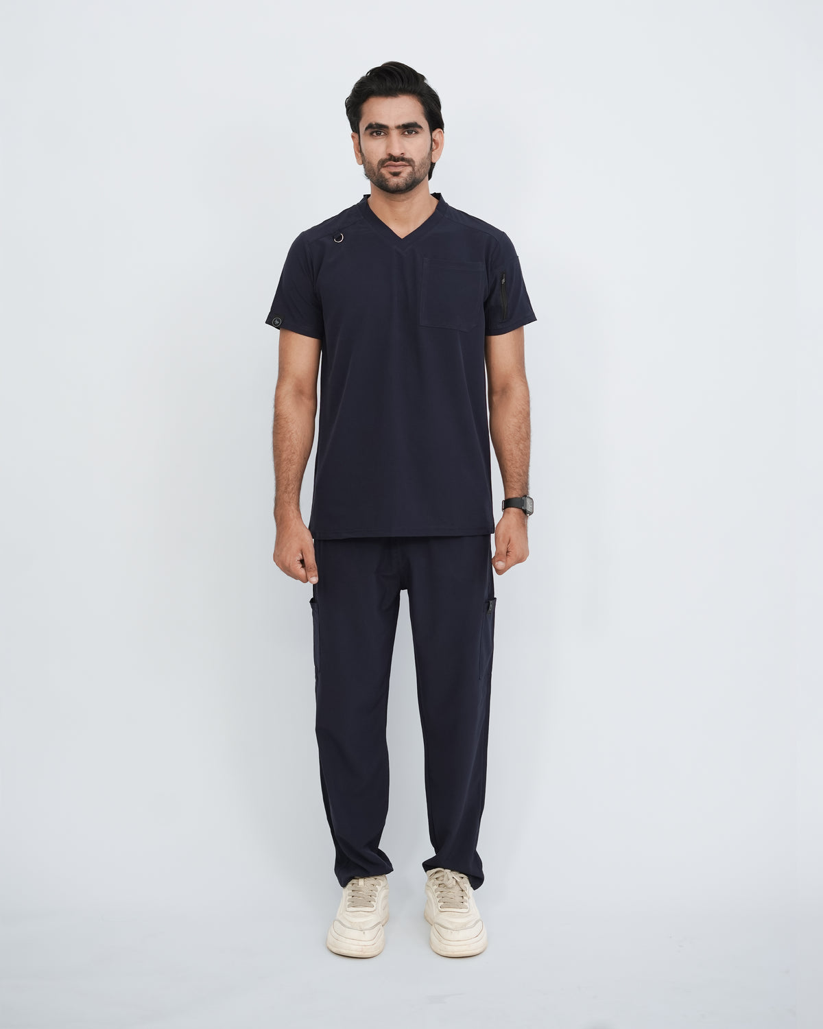 Midnight Navy Men's Prestige™ Scrubs Set