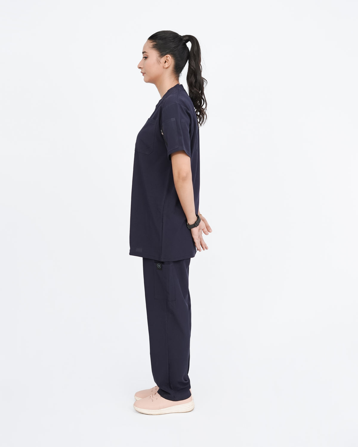 Midnight Navy Women's Prestige™ Scrubs Set