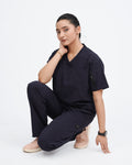 Midnight Navy Women's Prestige™ Scrubs Set