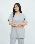 Slate Gray Women's Prestige™ Scrubs Set