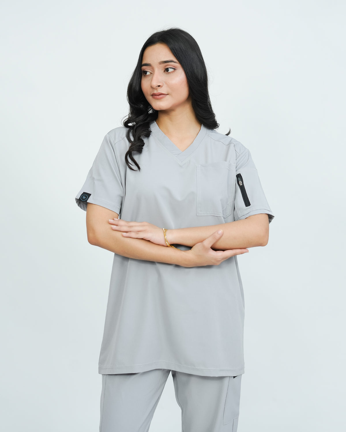 Slate Gray Women's Prestige™ Scrubs Set