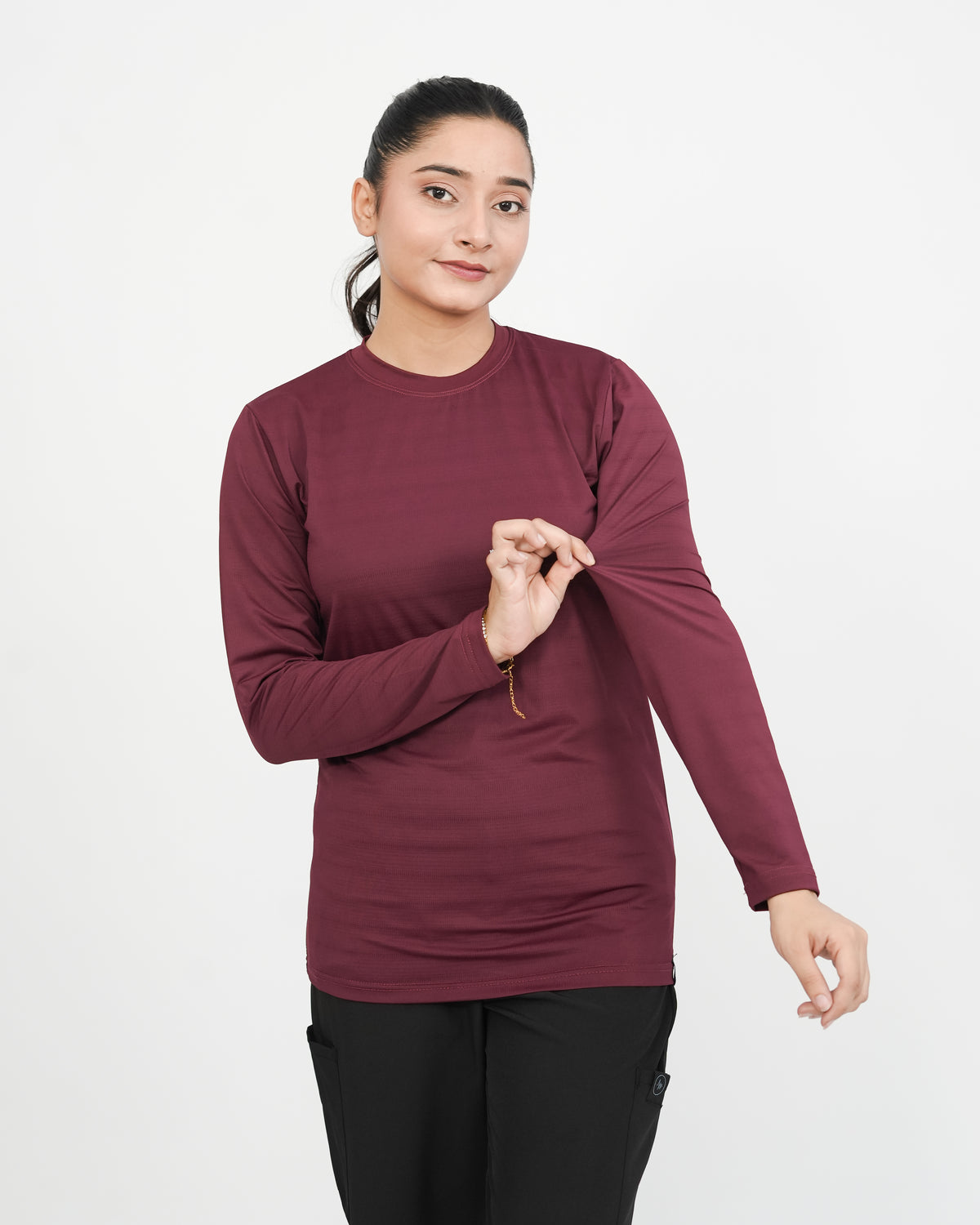 Deep Maroon Women's Executive™ Under Scrubs