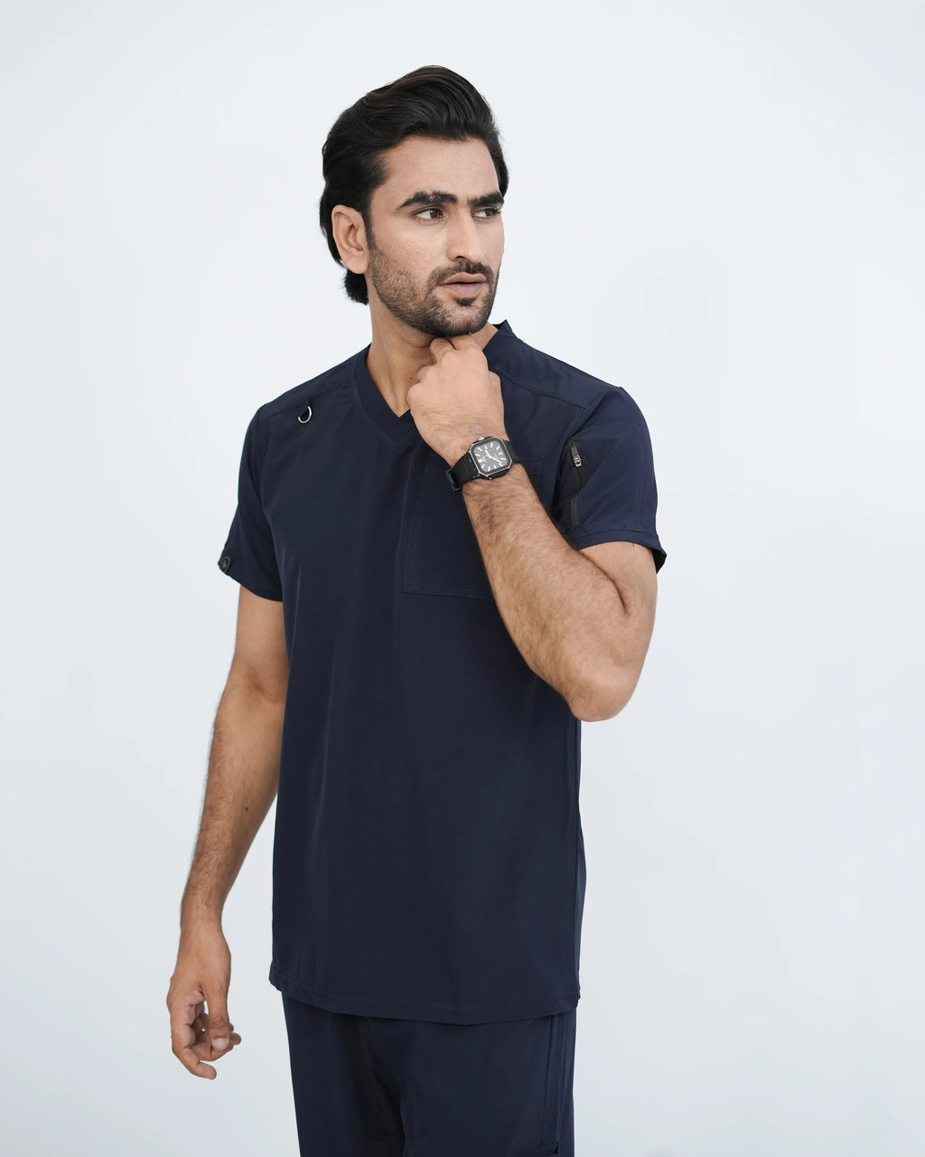 Midnight Navy Men's Prestige™ Scrubs Set