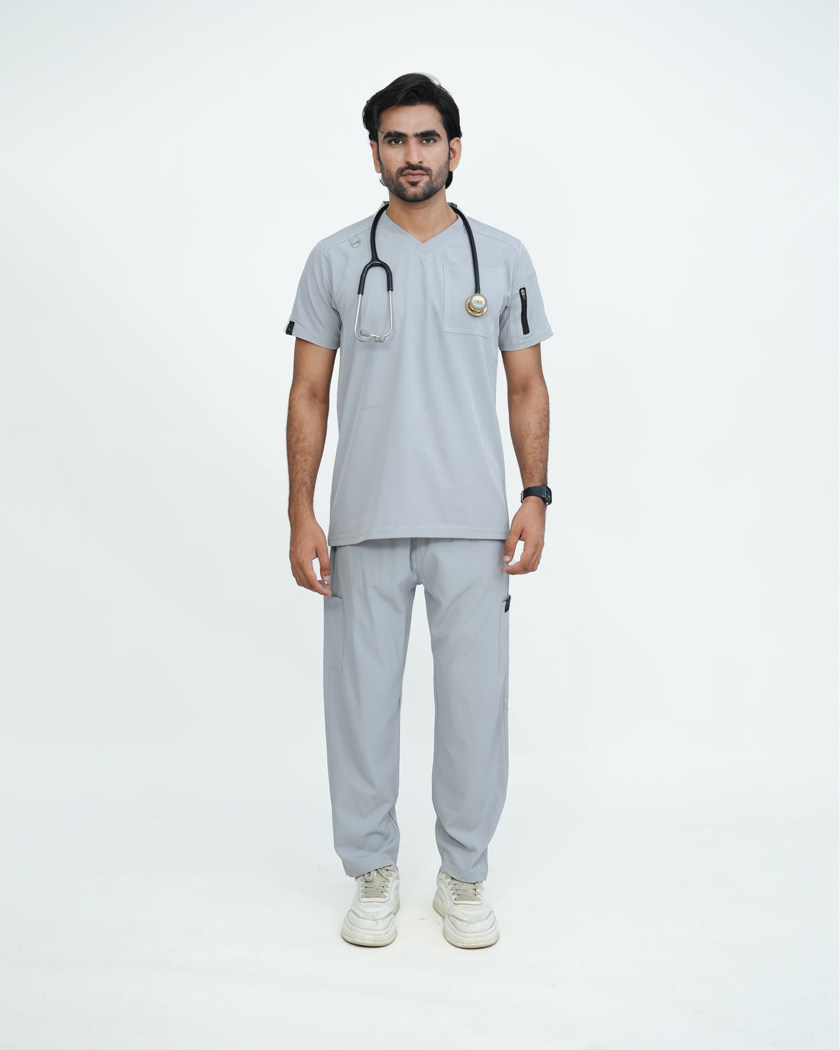 Slate Gray Men's Prestige™ Scrubs Set