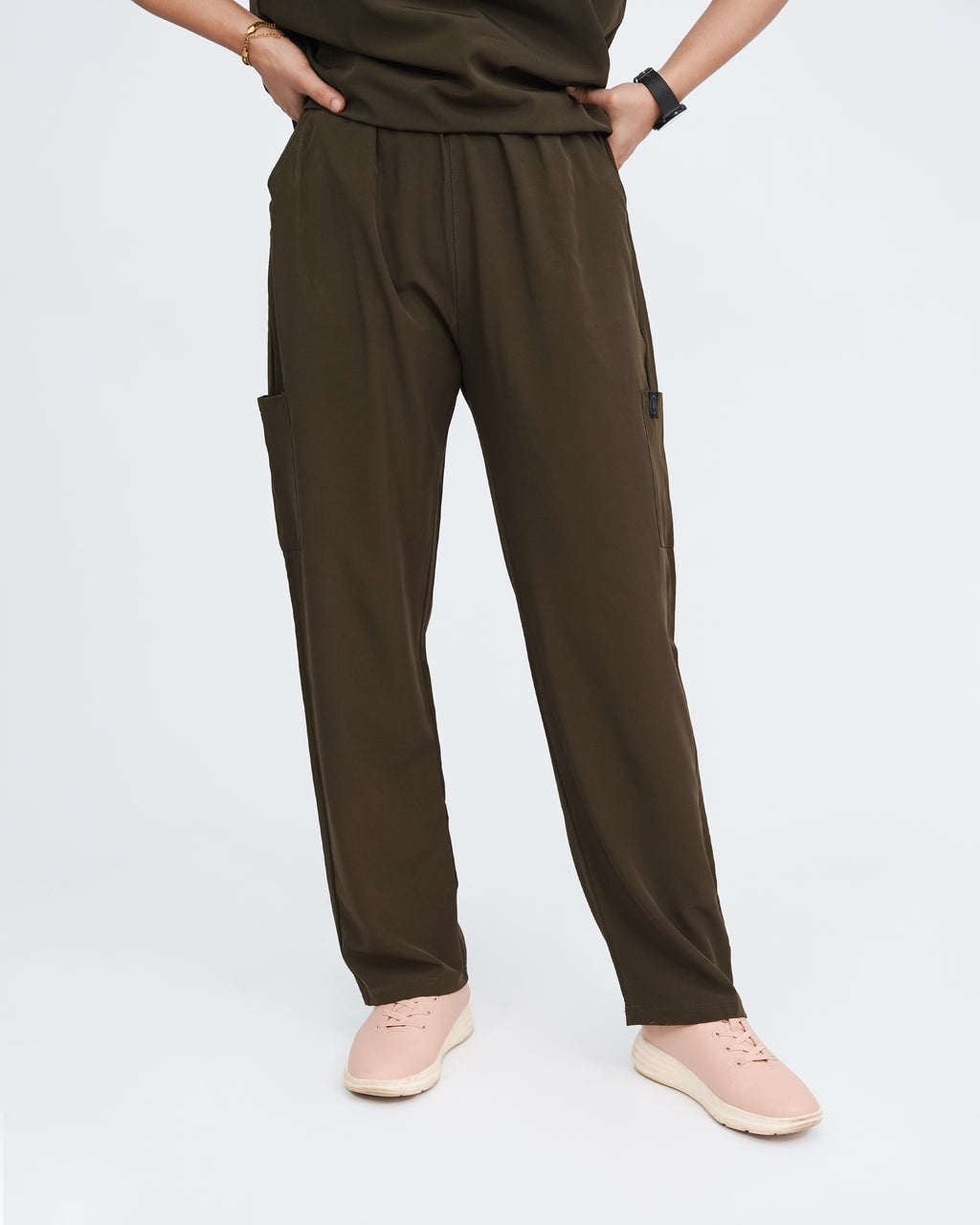 Dark Olive Women's Prestige™ Scrubs Set