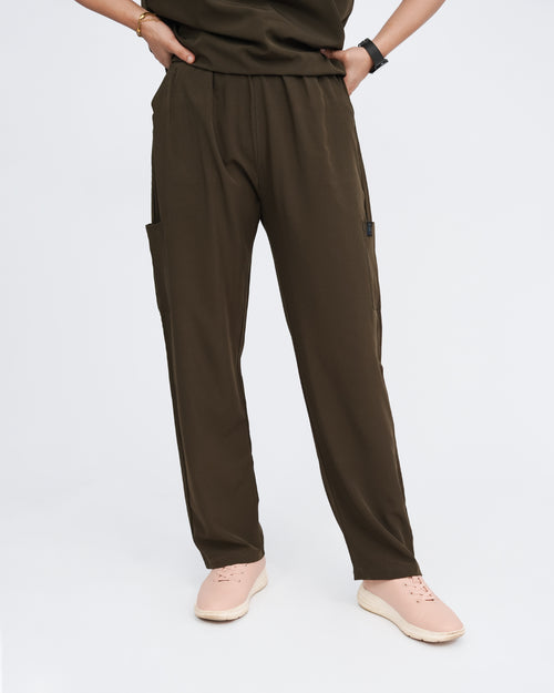 Dark Olive Women's Prestige™ Scrubs Set