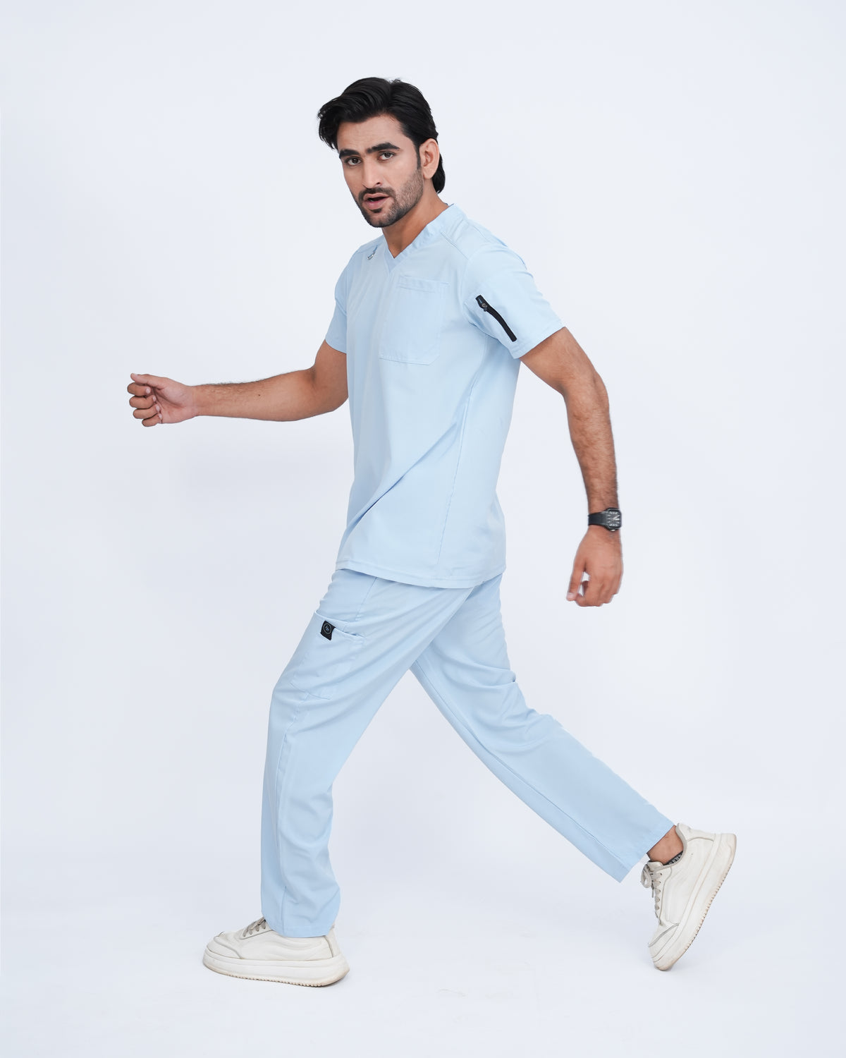 Ceil Blue Men's Prestige™ Scrubs Set