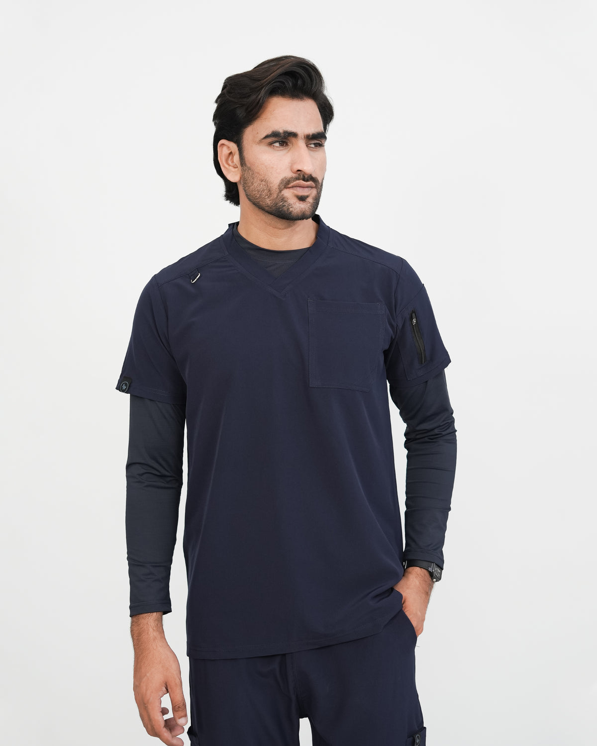 Midnight Navy Men's Executive™ Under Scrubs