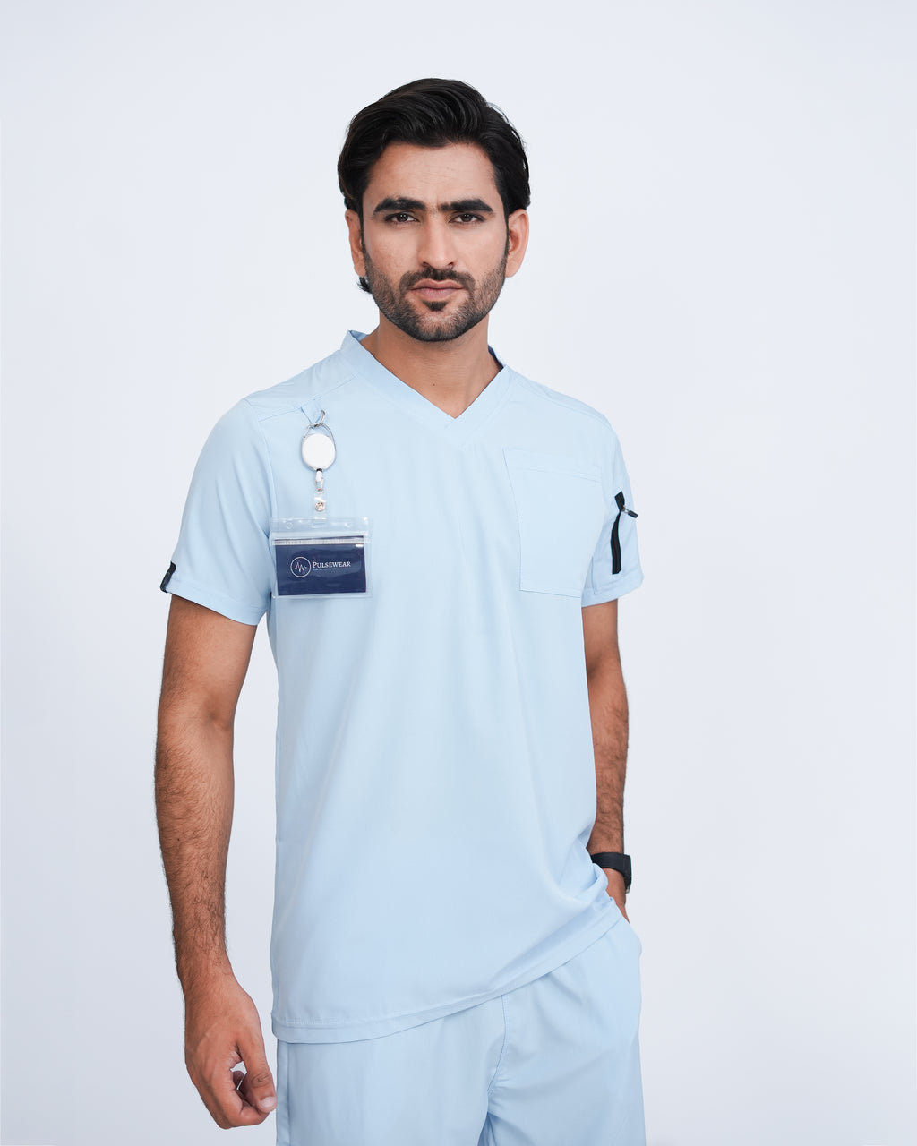 Ceil Blue Men's Prestige™ Scrubs Set