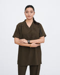 Dark Olive Women's Prestige™ Scrubs Set