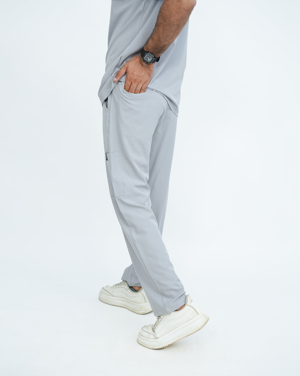 Slate Gray Men's Prestige™ Scrubs Set