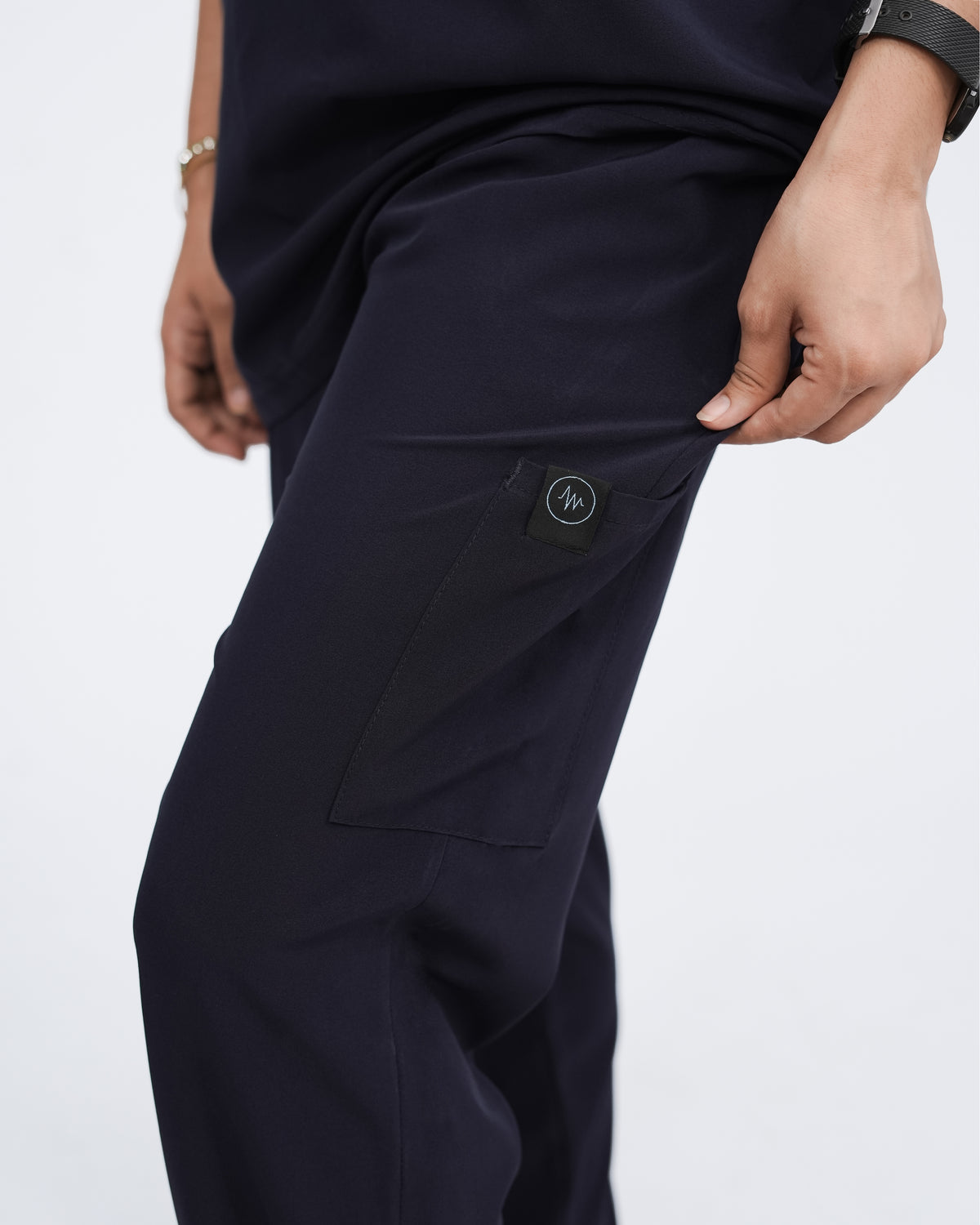 Midnight Navy Women's Prestige™ Scrubs Set