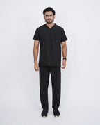 Onyx Black Men's Prestige™ Scrubs Set