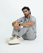 Slate Gray Men's Prestige™ Scrubs Set