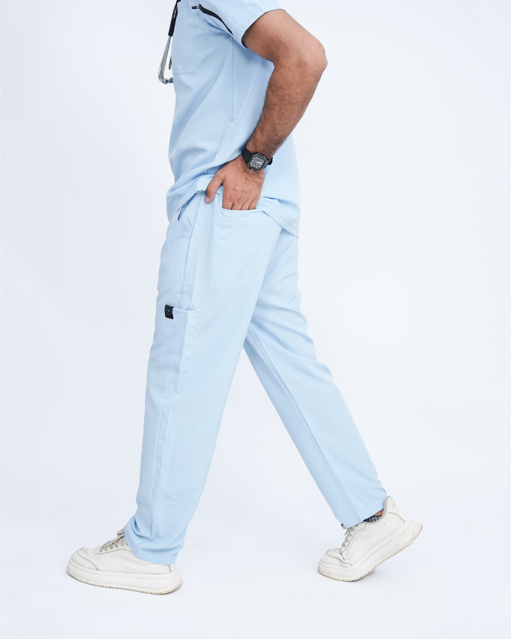 Ceil Blue Men's Prestige™ Scrubs Set