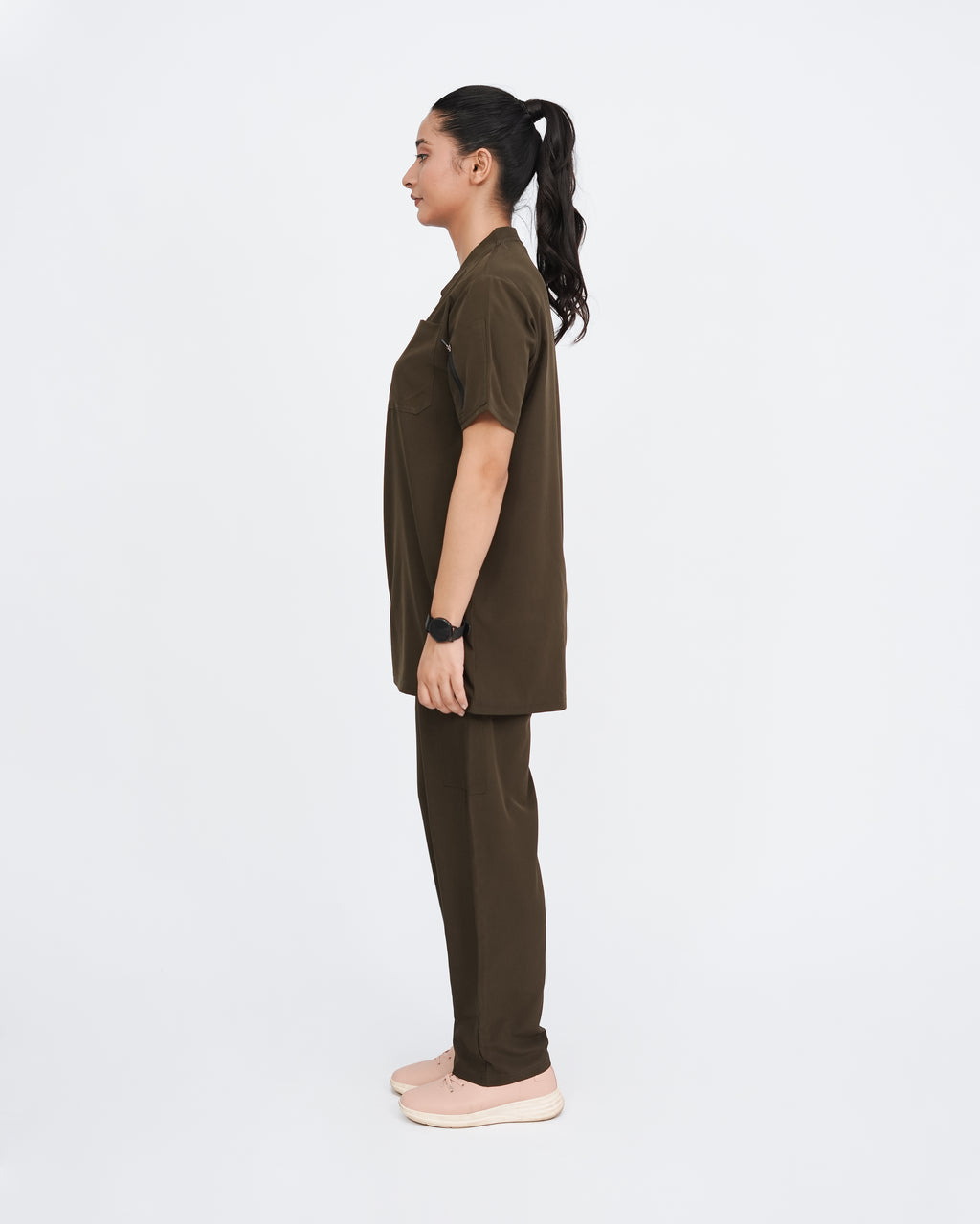 Dark Olive Women's Prestige™ Scrubs Set
