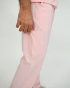 Pastel Pink Men's Prestige™ Scrubs Set