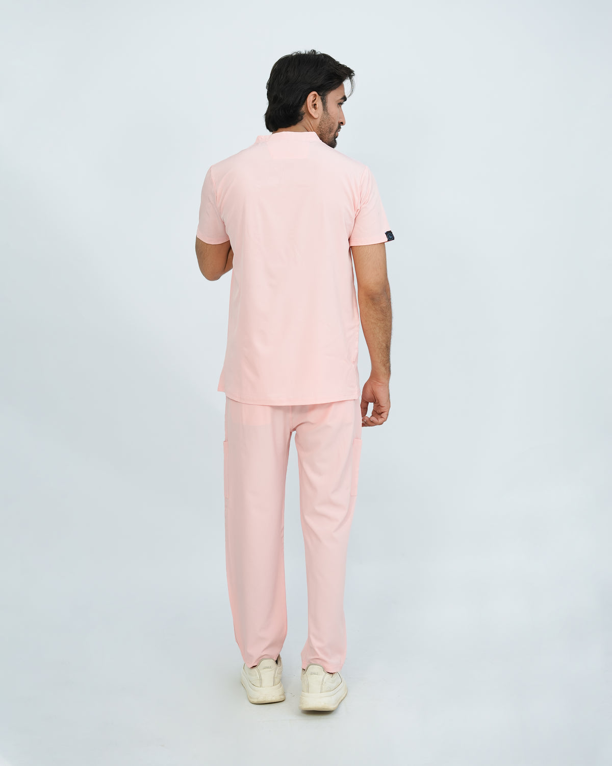 Pastel Pink Men's Prestige™ Scrubs Set