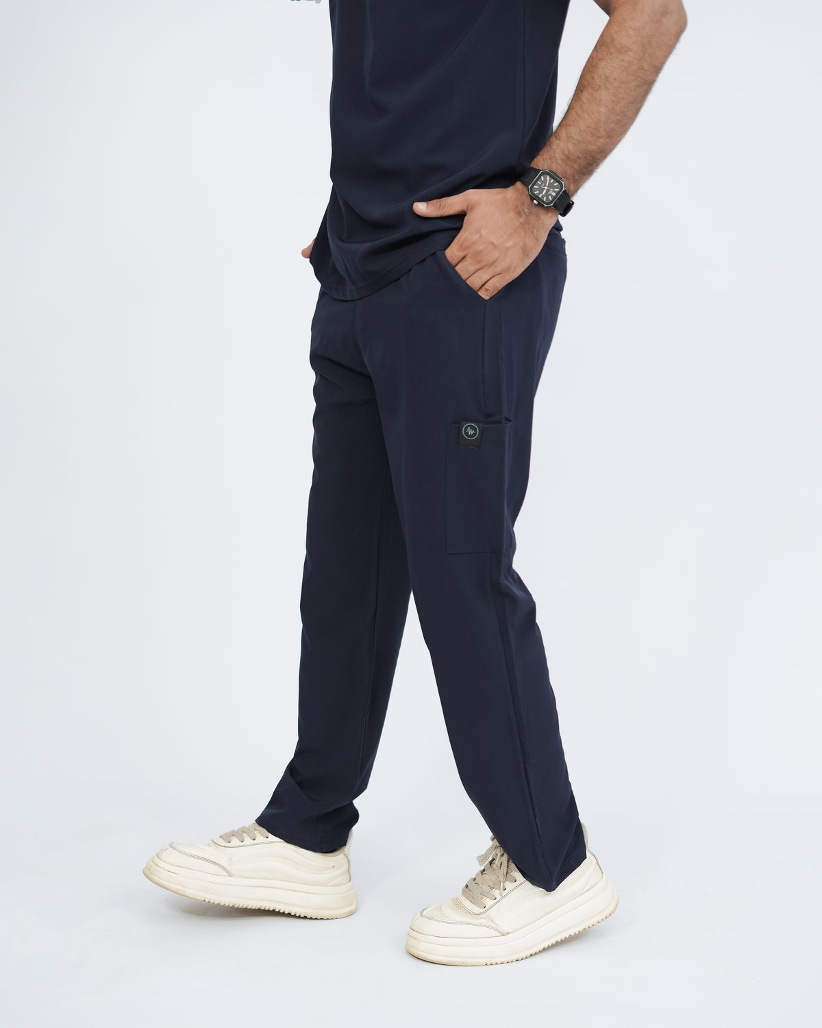 Midnight Navy Men's Prestige™ Scrubs Set