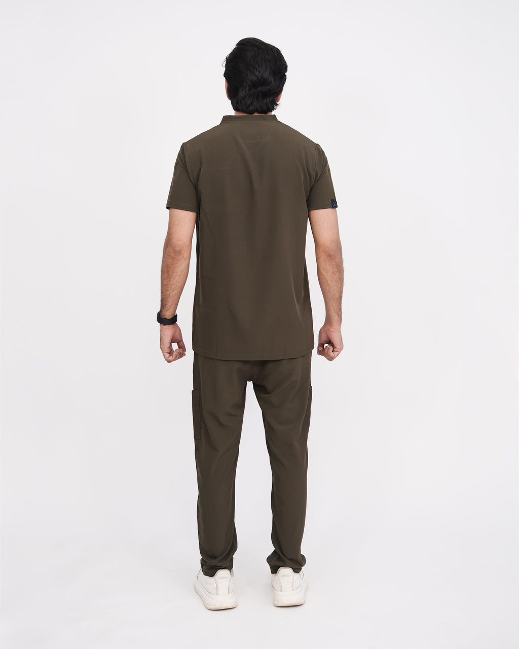 Dark Olive Men's Prestige™ Scrubs Set