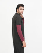Deep Maroon Men's Executive™ Under Scrubs