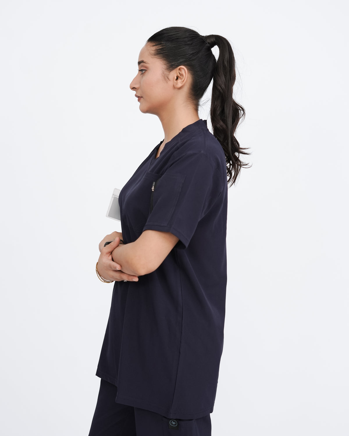 Midnight Navy Women's Prestige™ Scrubs Set