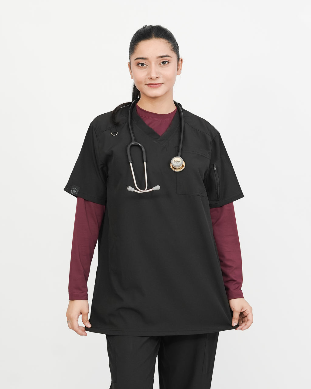 Deep Maroon Women's Executive™ Under Scrubs